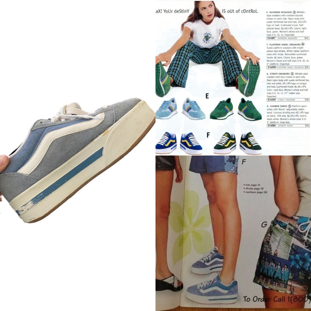 90s Vans Platskool Platforms